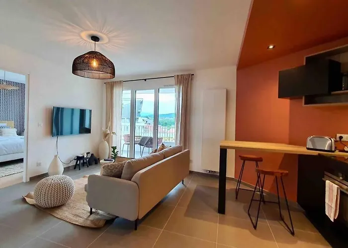 Daire Le Boheme Beau T2 Vue & Montagnes + Garage